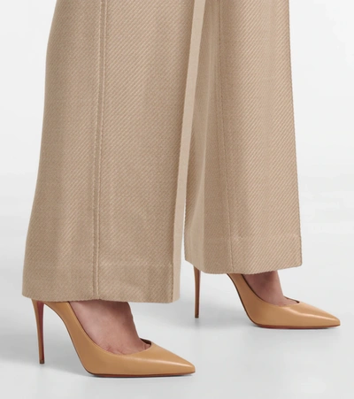 CHRISTIAN LOUBOUTIN KATE 100 LEATHER PUMPS P00606977