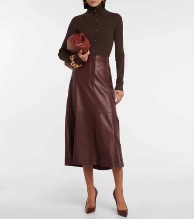 Christian Louboutin So Kate 120 Leather Pumps In Brown