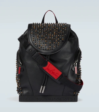Shop Christian Louboutin Explorafunk S Backpack In Black