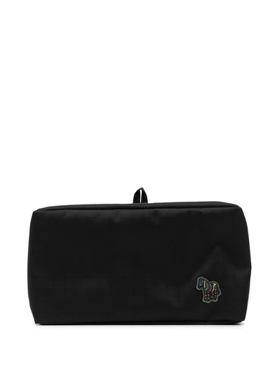 Shop Ps By Paul Smith Plain Shoulder Bag In Black