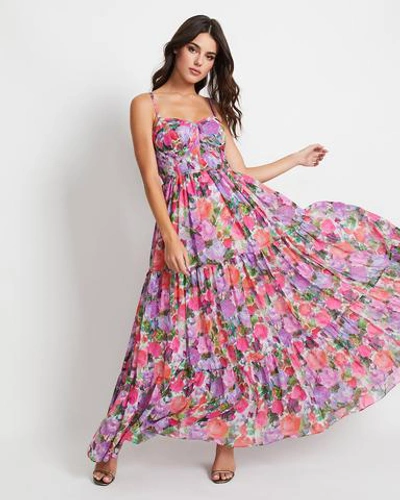 Patbo Blossom Bustier Maxi Dress (online Exclusive) In Rose | ModeSens