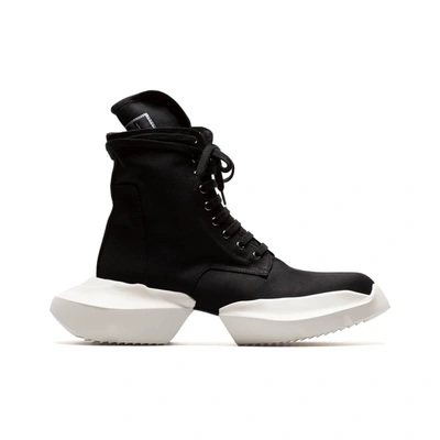 Shop Drkshdw Army Boots In Black