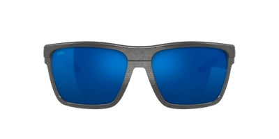 Shop Costa Man Sunglasses 6s9086 Pargo In Blue Mirror