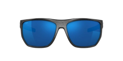 Shop Costa Man Sunglasses 6s9085 Santiago In Blue Mirror