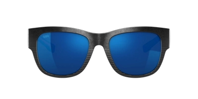 Shop Costa Woman Sunglasses 6s9084 Caleta In Blue Mirror