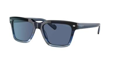 Shop Vogue Eyewear Man Sunglass Vo5404s In Dark Blue