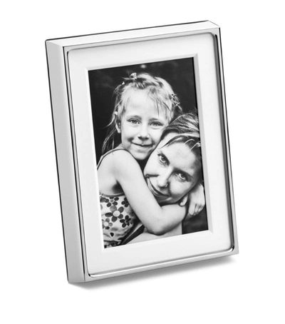 Shop Georg Jensen Photo Frame (10cm X 15cm) In Silver