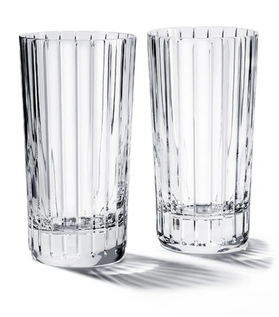 Shop Baccarat Set Of 2 Harmonie Highball Glasses (340ml) In Multi