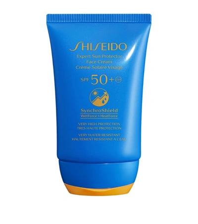 Shop Shiseido Expert Sun Protector Face Cream Spf 50+ (50ml) In Multi