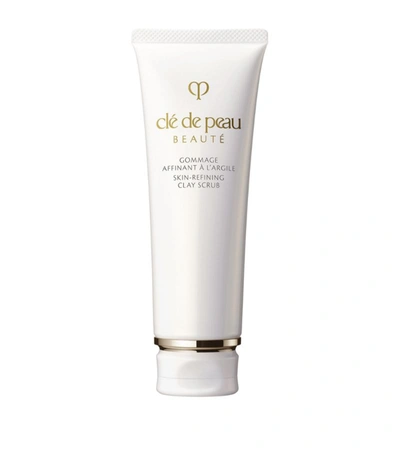 Shop Clé De Peau Beauté Skin-refining Clay Scrub (90ml) In Multi