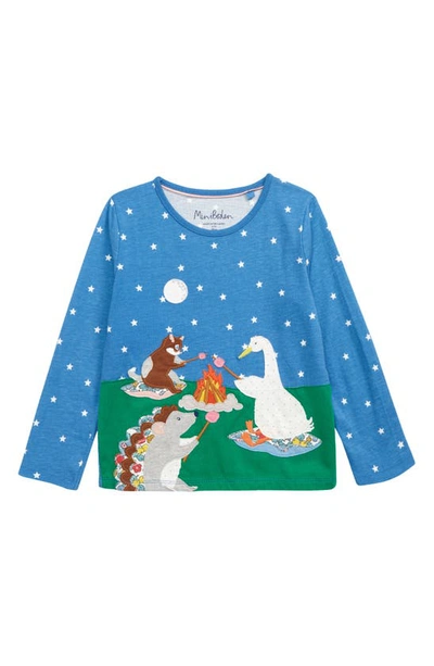 Shop Mini Boden Kids' Glow In Elizabethan Blue Campfire