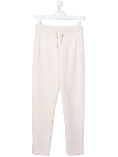Shop Bonpoint Teen Drawstring Track Pants In Pink
