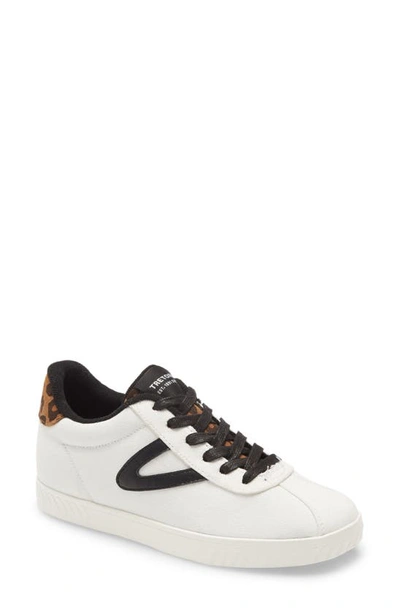 Shop Tretorn Callie11 Sneaker In White/ Black/ Tan/ Multi