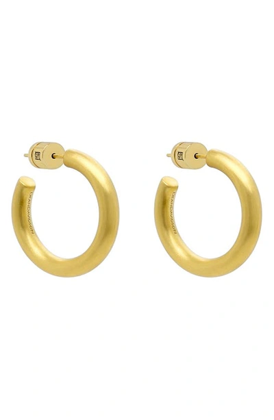 Shop Dean Davidson Mini Dune Huggie Hoop Earrings In Gold