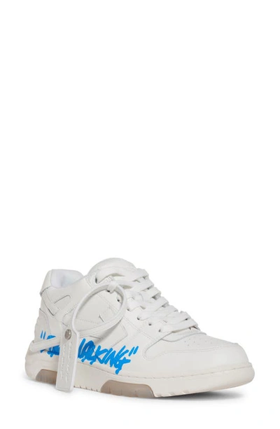 Shop Off-white Out Of Office For Walking Sneaker In White/ Blue