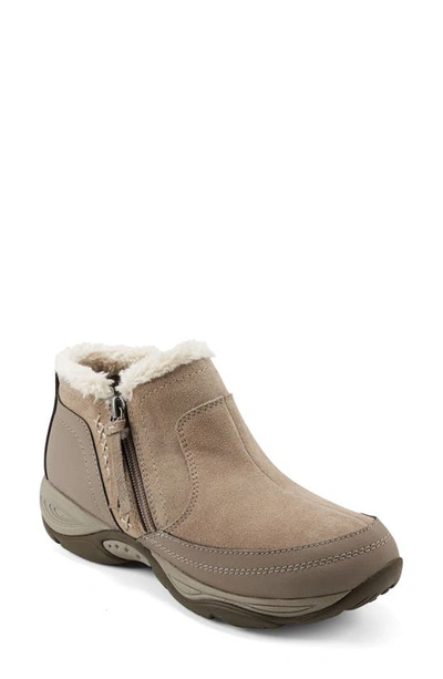 Shop Easy Spirit Epic Water Resistant Ankle Boot In Taupe