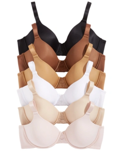 Vanity Fair Beauty Back Smoothing Full-figure Contour Bra 76380 In Sheer Quartz (nude 5)