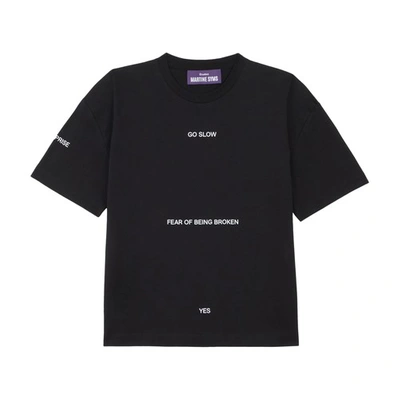 Shop Etudes Studio Spirit Go Slow Ms T-shirt In Black