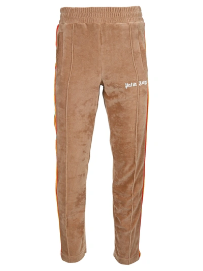 Shop Palm Angels Rainbow Track Pants In Brown