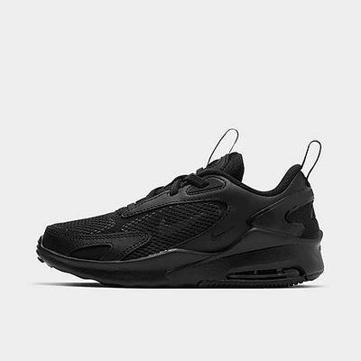 Shop Nike Little Kids' Air Max Bolt Casual Shoes In Black/black-black