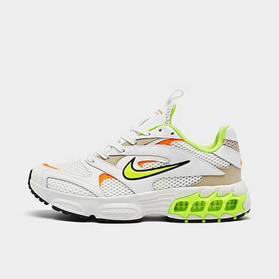 Shop Nike Women's Zoom Air Fire Casual Shoes In White