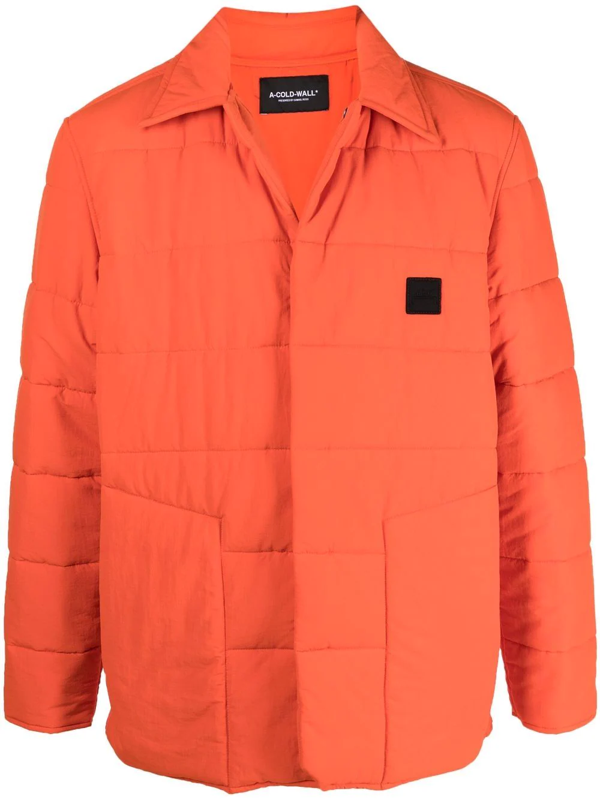 A-COLD-WALL* hooded padded jacket - Orange