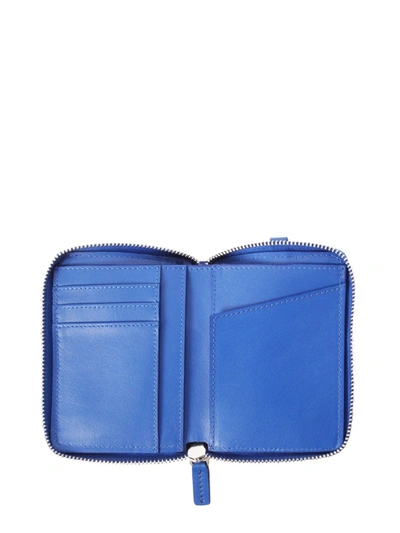 Shop Sunnei X Eleonora Bonucci Wallet With Shoulder Strap Unisex In Blue