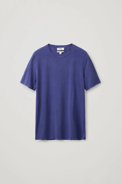 Shop Cos The Extra Fine T-shirt In Blue