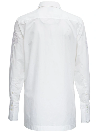Shop Patou White Cotton Poplin Shirt