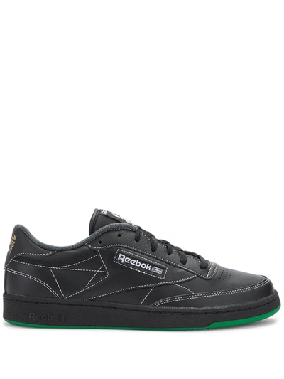 Shop Reebok X Human Rights Club C 85 Low-top Sneakers In Black