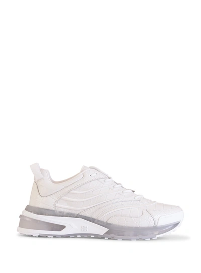 Shop Givenchy Giv 1 Runner Sneakers In Bianco