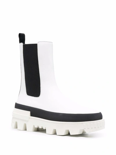 Shop Moncler Boots White