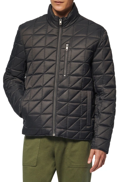 Shop Marc New York Brompton Water Resistant Quilted Jacket In Grey