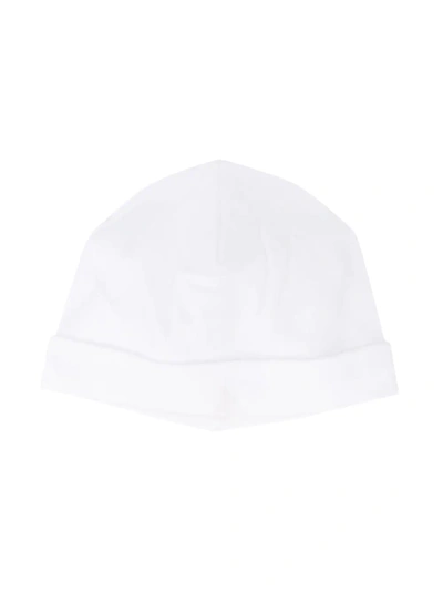 Shop Ralph Lauren Logo Embroidered Hat In White