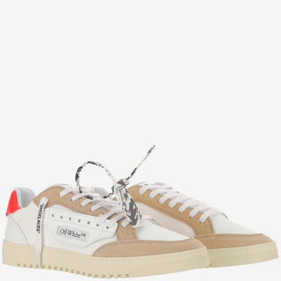 Shop Off-white Sneakers In White Red
