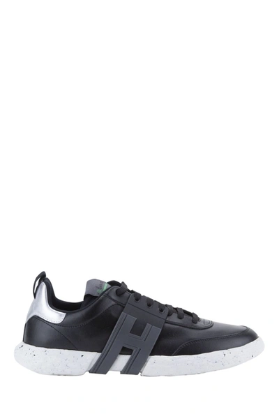 Shop Hogan H590 Low-top Sneakers In Black