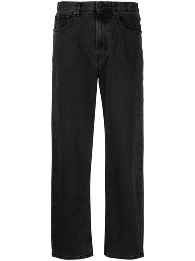 Shop Mcq By Alexander Mcqueen Wide-leg Jeans In Black