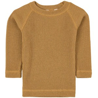 Shop Joha Curry Sweater In Yellow