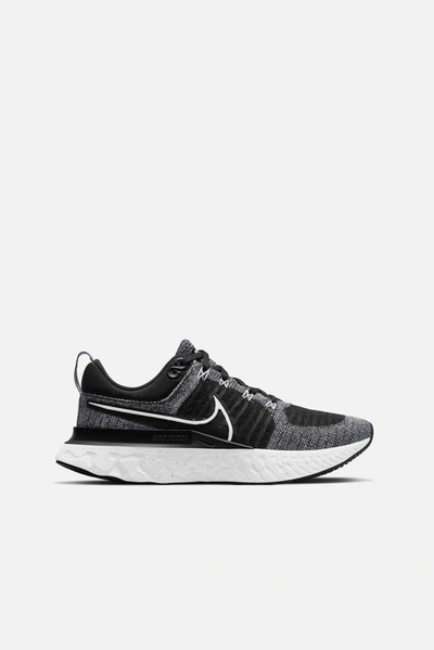 Shop Nike React Infinity Run Flyknit 2 In White/black