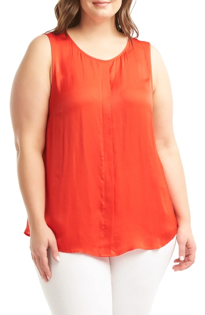 Lemon Tart Angelle Tank Top In Fiery Red