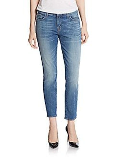 Shop J Brand Ellis Cropped Jeans In 0400088407448