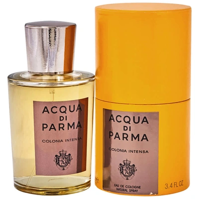 Shop Acqua Di Parma Colonia Intensa By  For Men - 3.4 oz (100 Ml) Edc Spray In Yellow