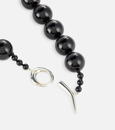 Shop Sophie Buhai Sterling Silver Choker With Onyx In Black