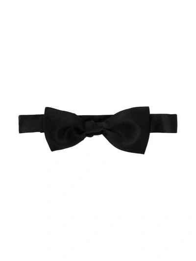 Shop Monnalisa Bow-embellished Tie In 黑色