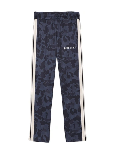 Shop Palm Angels Camouflage Printed Track Pants In Multi