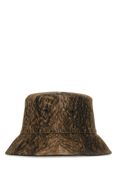 Shop Burberry Printed Canvas Bucket Hat Printed  Donna S
