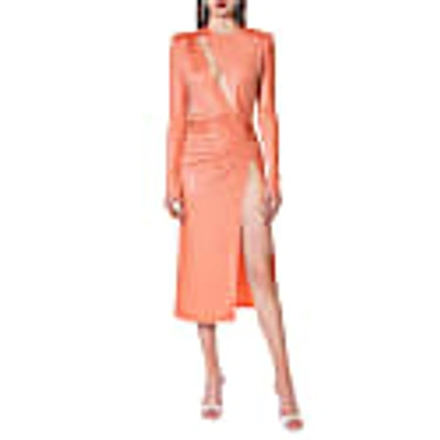 Aggi By Halewski Adriana Papaya Nectar Dress In Nectar