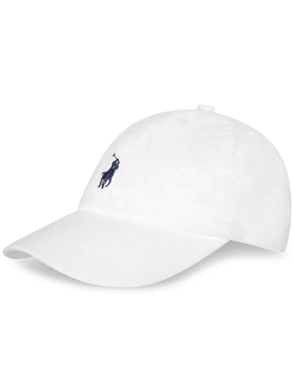 Ralph Lauren Kids' Polo Pony Baseball Cap In White | ModeSens