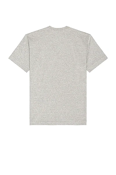 Shop Comme Des Garçons Play T-shirt In Grey