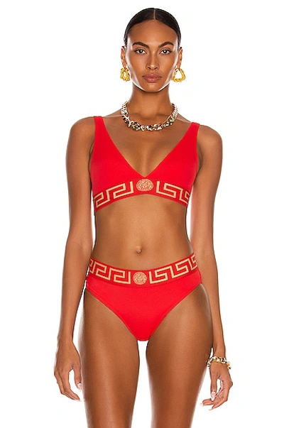 Shop Versace Sport Bikini Top